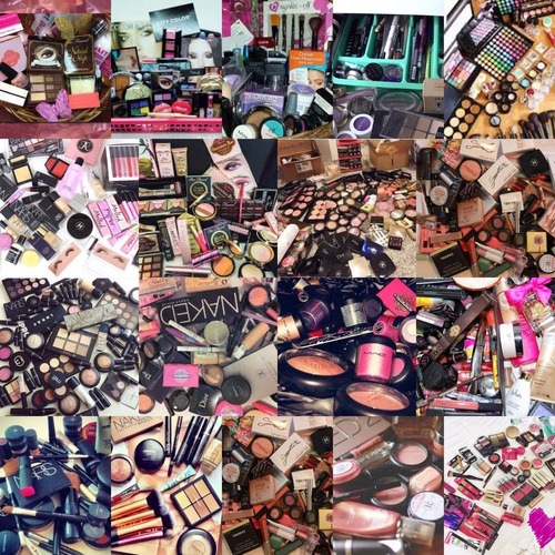 Combo De Maquillaje, Cover Girls, Mac Clinique 100 Productos