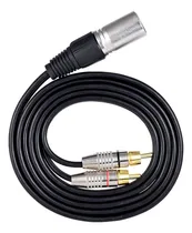 Comprar Cable Conector De Audio Estéreo 1 Xlr Macho A 2 Rca Macho