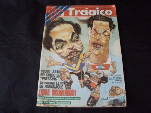 Revista Humor # 161 (11/1985) Tapa El  Tragico 