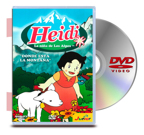 Dvd Heidi 5 Donde Está La Montaña