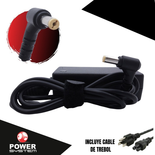 Imagen 1 de 4 de Cargador Premium Acer 19.v 2.1a