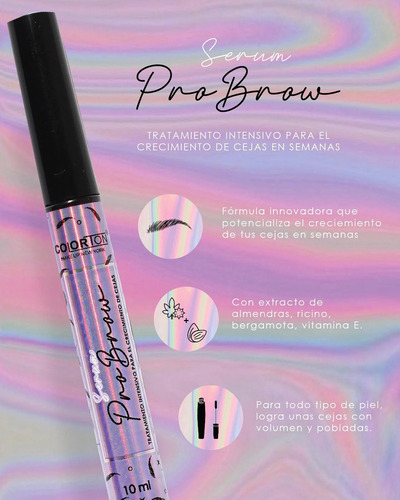 Tratamiento Crecimiento De Cejas Pro Brow Sérum Cejas