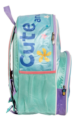 Kit Mochila Stitch Lonchera Lap Original Ruz Primaria 448 Azul Azul