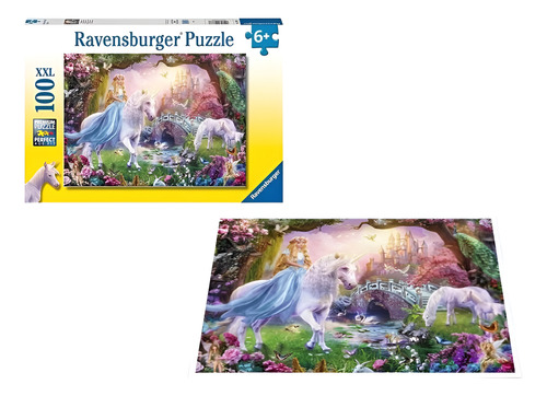 Rompecabezas 100 Piezas Unicornio Mágico Ravensburger