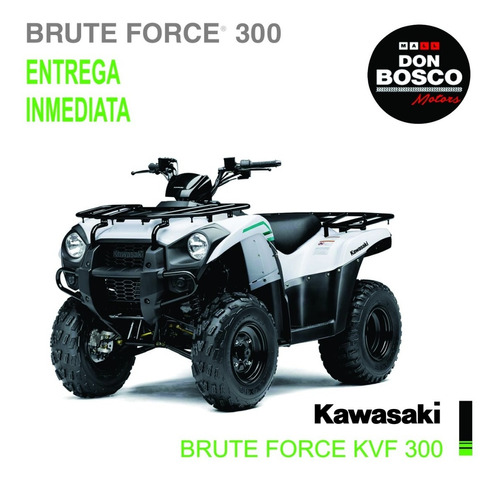 Imagen 1 de 16 de Kawasaki Brute Force 300- 0km- Entrega Inmediata! En Stock!