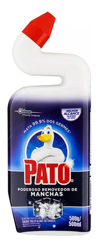 Limpador Sanitário Power Removedor De Manchas 500ml Pato