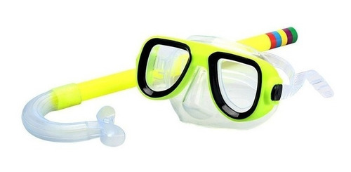 Set De Natacion Mascara + Snorkel Celeste Gimnasio Piscina ®