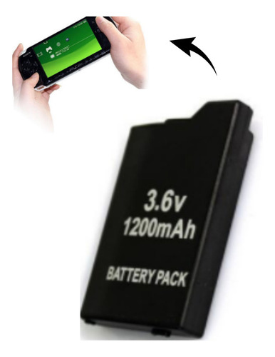 Batería 1200mah Litio Compatible Con Sony Psp 2000 3000