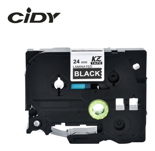 12 Cinta Tze-355 Tze355 Blanco Sobre Negro Para Pt-d210 Pt-h