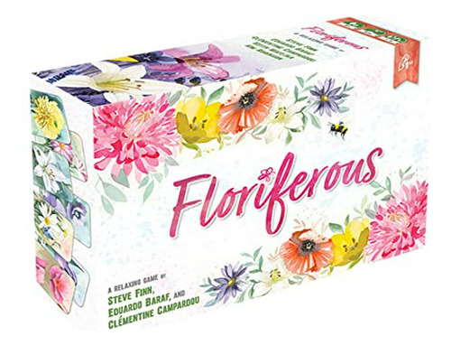 Floriferous Card Game - Juego De Cartas De Jardín Relajante