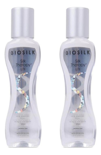 Biosilk Silk Therapy Lite 67ml / 2.26oz Seda Ligera 2 Pzas