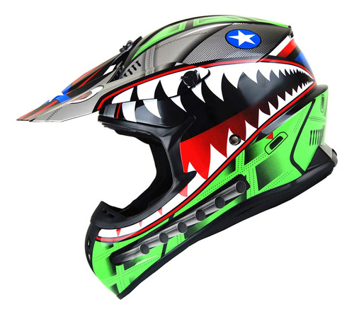 1storm Casco De Motocross Para Adultos, Bmx Mx Atv Dirt Bike