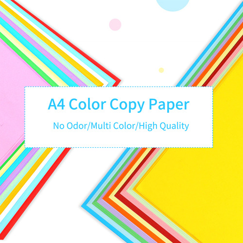 Papel De Copia En Color A4 De 70 G/m² Para Impresión, Escrit