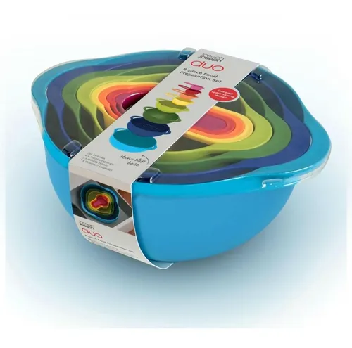 comprar Joseph Duo Set X 8 Bowls Apilables Taza Medidora Y Colador