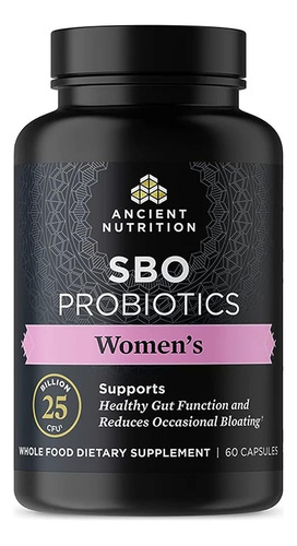 Ancient Nutrition Probiotics Womens 60 Caps Apoyo Digestivo