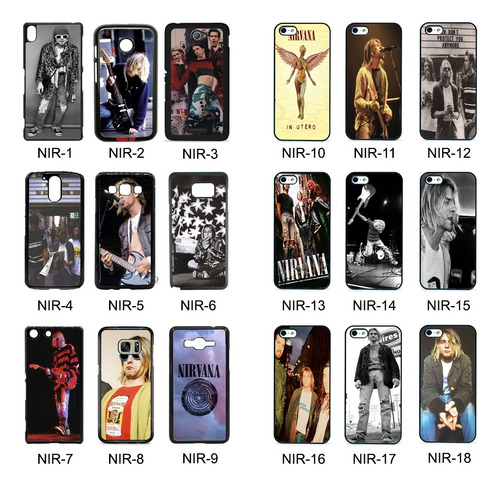 Funda Nirvana Compatible Con Samsung Case Tpu Carcasa Negro Z Flip 6