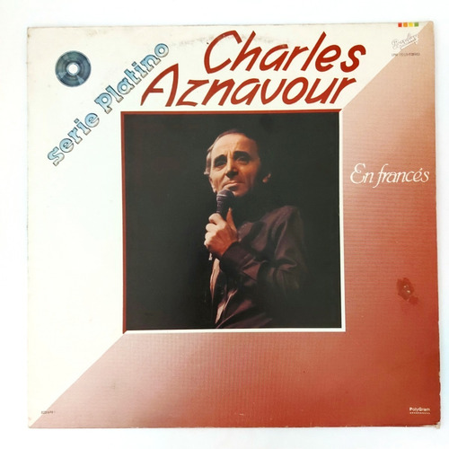 Charles Aznavour - En Frances  Lp