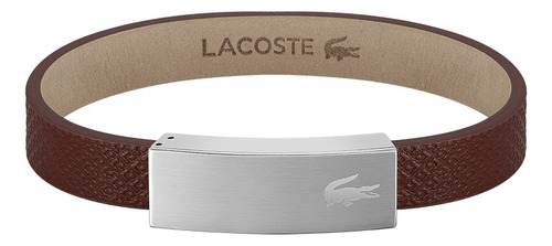 Lacoste Bracelet Para Hombre 2040109 Café