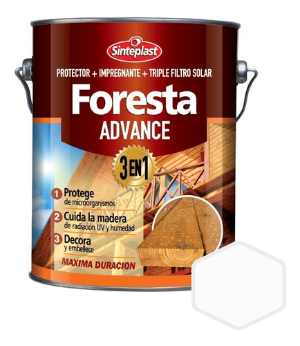 Foresta Advance | Protector Impregnante Maderas Brillo | 1lt