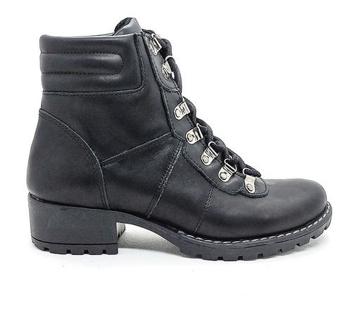 Botas Borcegos Lady Stork Bria Acordonados Moda Urbanas.