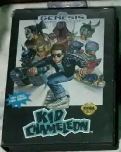 Kid Camaleón Juego De Sega Genisis Con Caja Sin Manual