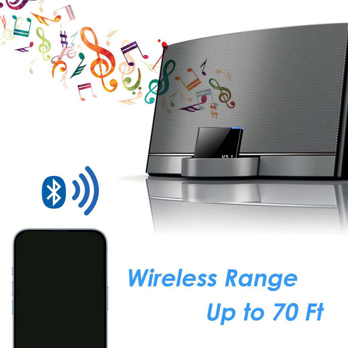 Receptor De Audio 3-x I-wave De 30 Pines Bluetooth 5.1 Music