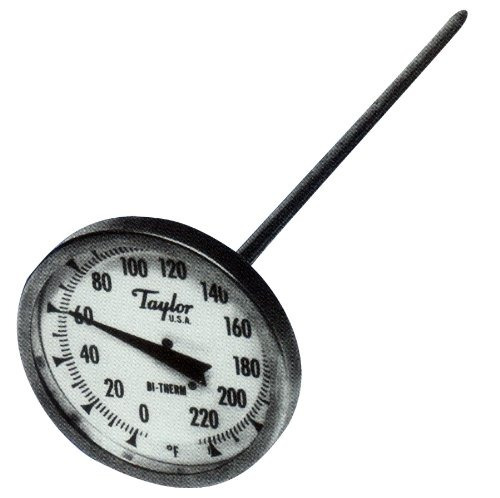 Taylor Precision Products Grado Superior Termómetro (2 Pulga