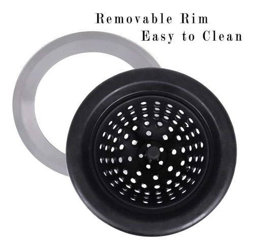 Colador De Fregadero De Cocina De Silicona Inoxidable, Prote