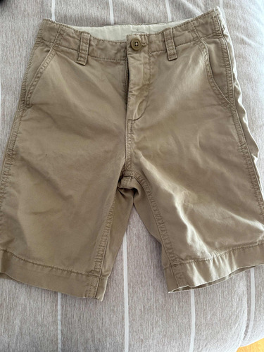 Bermudas Gap Color Camel Talle 7 Años.