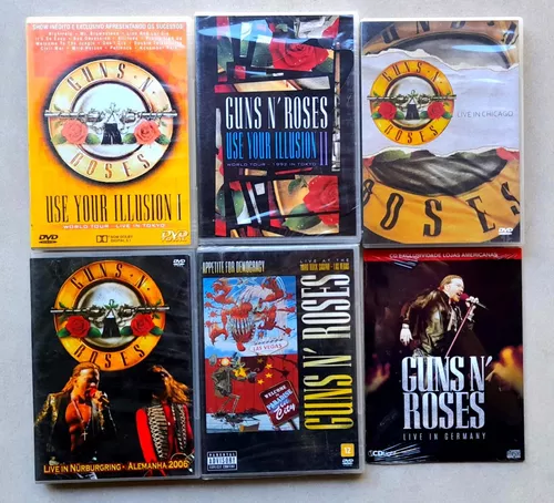 Dvd Guns N' Roses Documentário e Entrevistas Legendado em Português, TV e  Display Guns N' Roses Dvd Usado 92644307