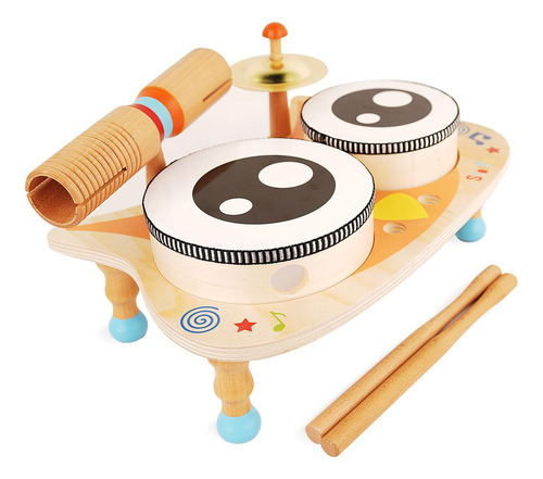 Stoies - Juego De Bateria Para Ninos Pequenos De 3 A 5 Anos,