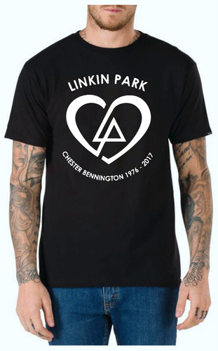 Remera Linkin Park Chester - Rock - Full Vinil