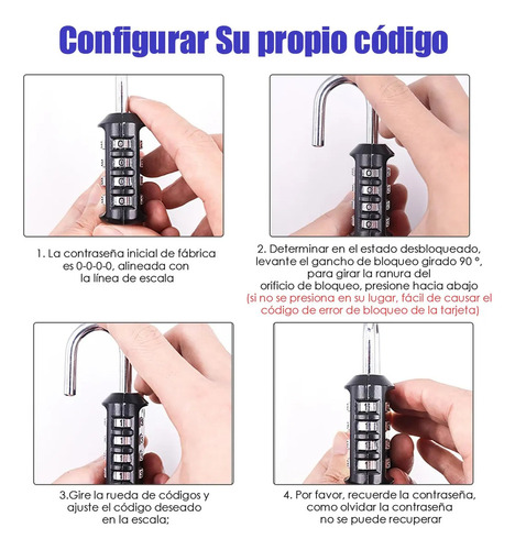 Tf Candados Maleta-candados Para Maletas De