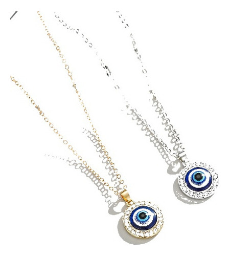 2pcs Collares Turcas Del Mal De Ojo Regalos Para Mujer