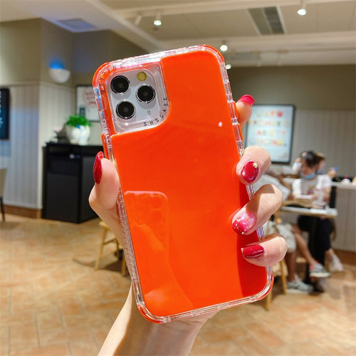 Funda Para iPhone 13 Pro, Color Caramelo, Estilo Fresco, 15 Pro Max