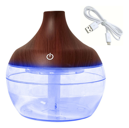 Humidificador Aire Vaporizador Difusor Luz Led Usb