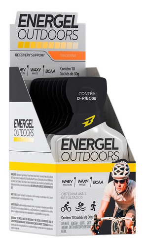 Energel Outdoors - Cx 10 Und - Tangerina - Bodyaction