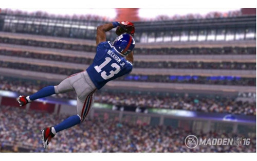 Jogo Madden Nfl 16 Xbox One Midia Fisica Ea Sports Nflpa