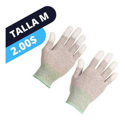Imagen 5 de 5 de Guantes Para Reparación Electronica Antiestaticos (par)