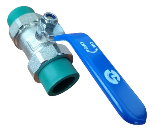 Válvula Esférica Para Agua Fusion 20mm Con Doble Media Union