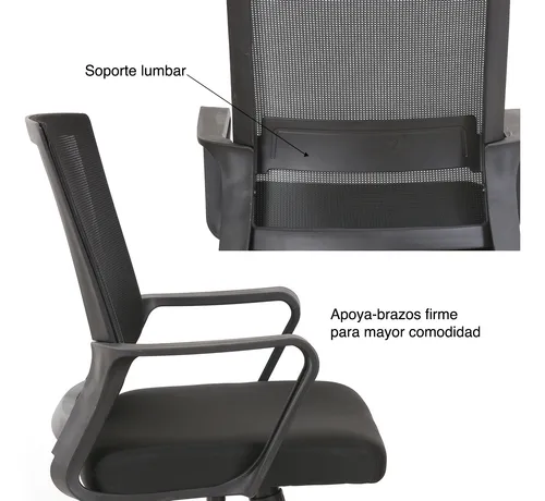 Pack 2 Silla De Escritorio Balance Low Pro