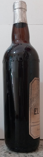 Antigua Botella Cerrada De Oporto El Abuelo. Sáenz Briones. (Usado)
