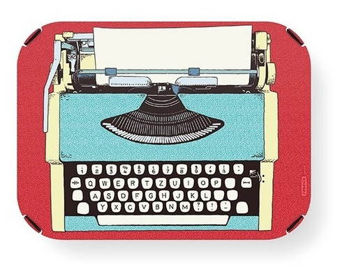 Imagem 2 de 3 de Almofada Bandeja / Suporte Notebook - Máquina De Escrever