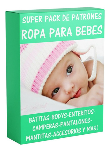 Moldes Y Patrones De Ropa Para Bebés Bodys Enteritos Campera