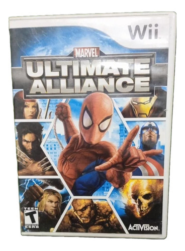 Juego Marvel Ultimate Alliance Para Wii Completo