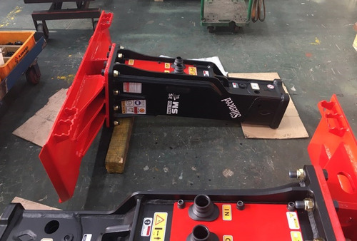 Martillo Hidráulico Para Minicargador Modelo Sm 35sl Demo