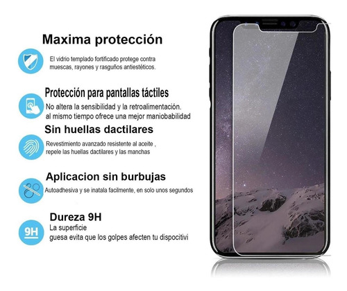 Mica Para Iphone Xs Max Alta Protección Zizo