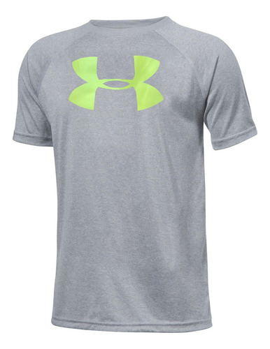 Remera Under Armour Niños Tech Big Logo Ss Manga Corta 