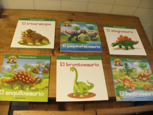Libro El Mundo De Los Dinos Planeta Dinosuarios Herbivoros | MercadoLibre