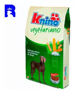 Knino Vegetariano 15 Kg Alimento Natural Dog Libre Alergias